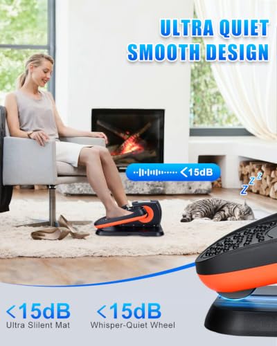 Putnen portable leg exerciser with LCD