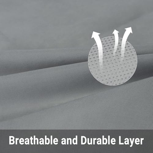 Season Guard gray sedan cover folded in storage bag