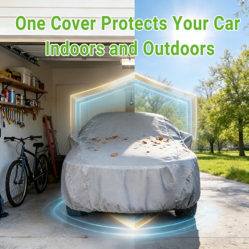 Season Guard sedan cover rear fitment