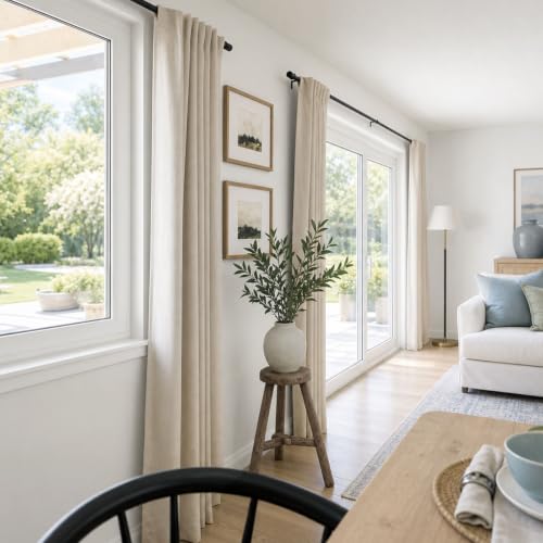 Drape performance in a bedroom setting