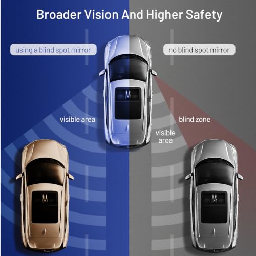 WildAuto blind spot mirror set for universal cars