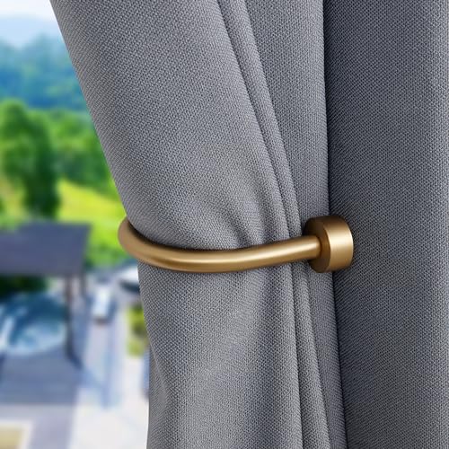 Mayrhyme curtain holdback wall mount