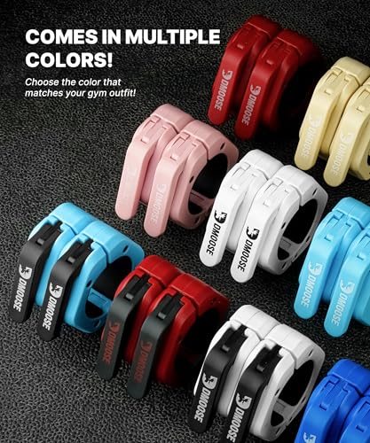DMoose clamps placed on a gym bench