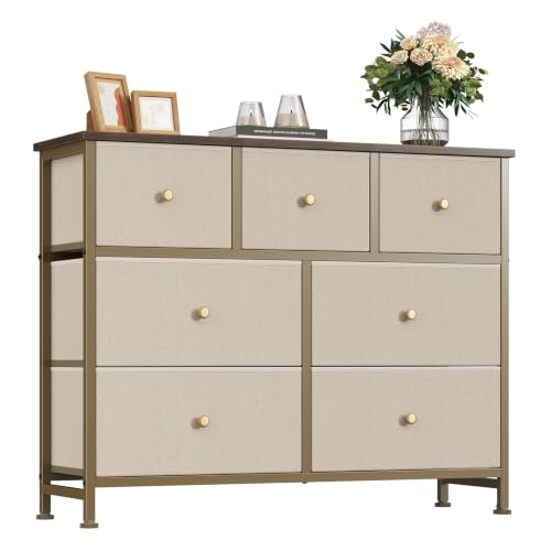 HAPPYMONT 7-drawer dresser front view