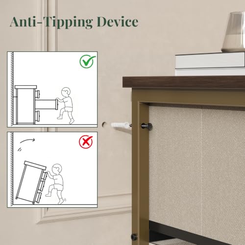 Foldable drawer mechanism details