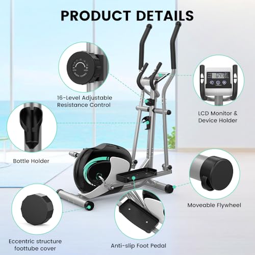 Anti-Slip Pedals and Water Bottle Holder