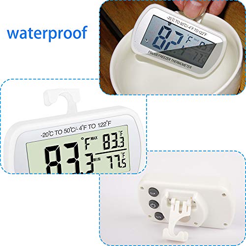 RIY thermometer showing Max and Min readings