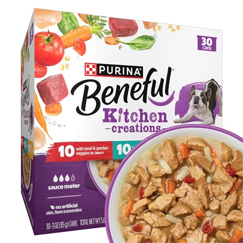 Beneful Kitchen Creations Wet Dog Food 30 pack box