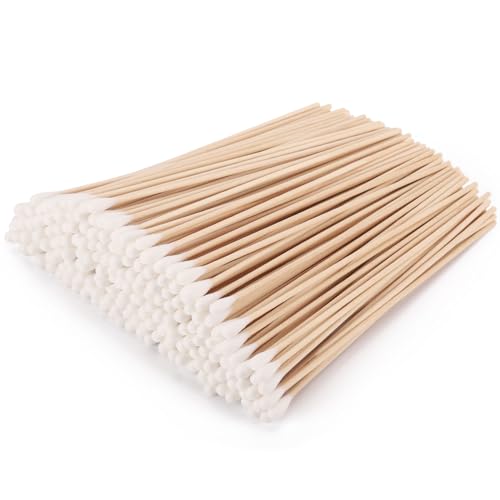 BTYMS 1200 Count 6 Inch Long Cotton Swabs main packaging