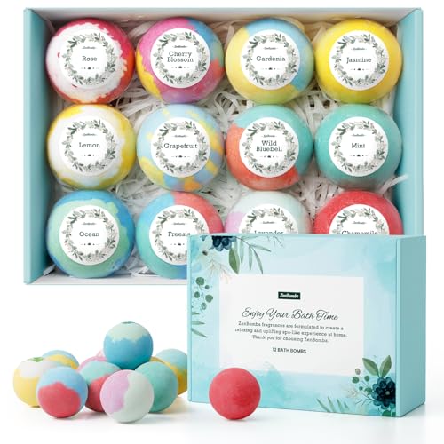 ZenBombs 12-piece bath bomb collection