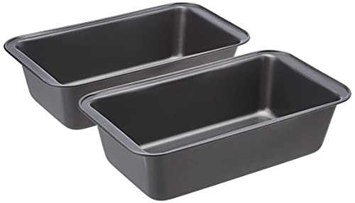 Basics 9.5 x 5 inch gray loaf pan set