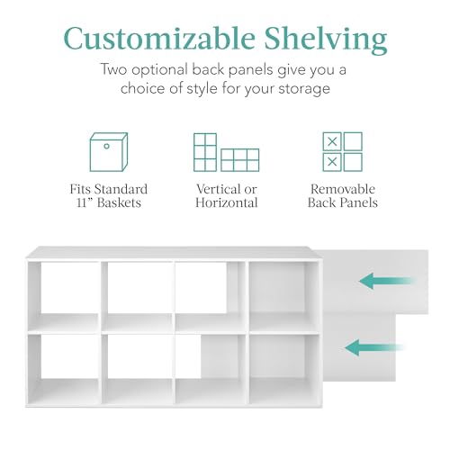 Storage organizer used as media stand