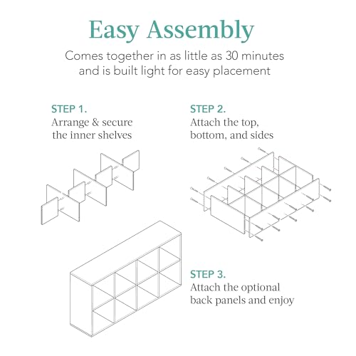 Interior dimensions of shelf cube