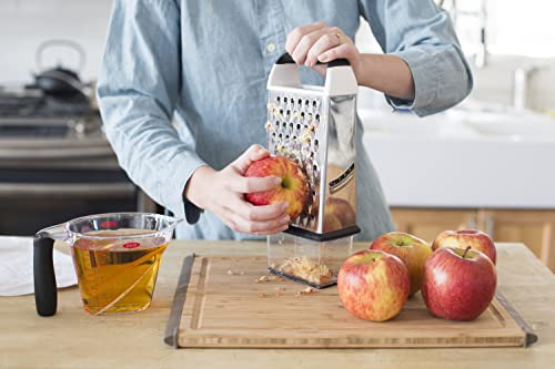 Detachable measuring container for OXO grater