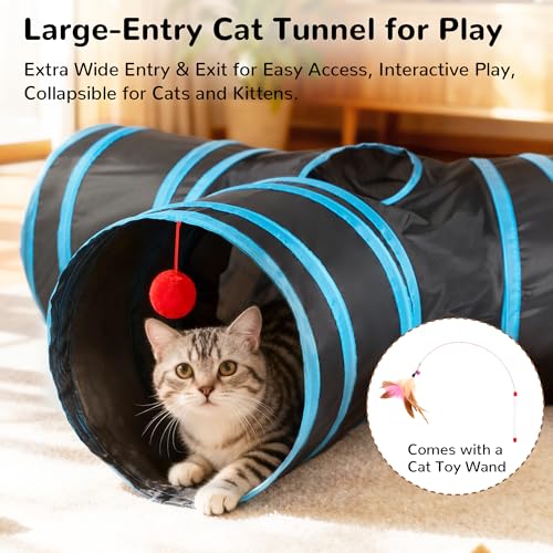 Dangling ball toy on Tempcore tunnel exit