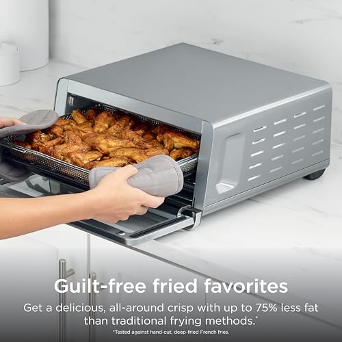 Removable crumb tray for Ninja toaster oven