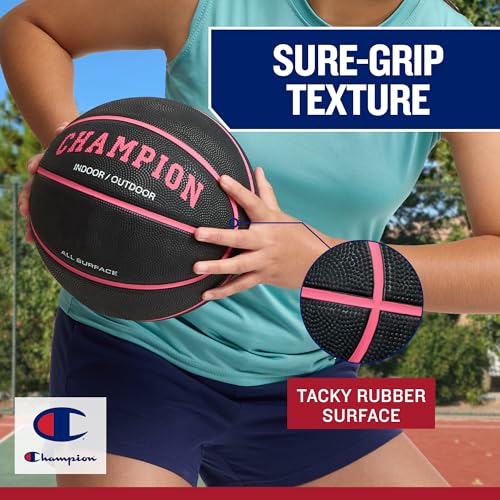 Deep channel grip pattern on ball