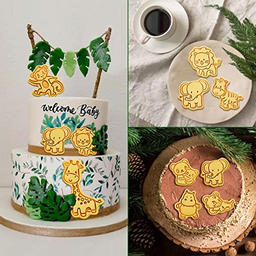 Sakolla cookie cutters in use with dough