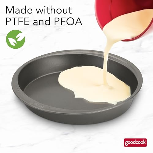 Wide rim detail on round cake pan