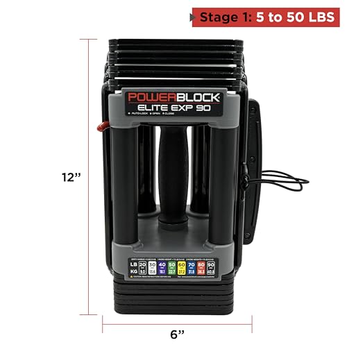 Side profile of Stage 1 dumbbell