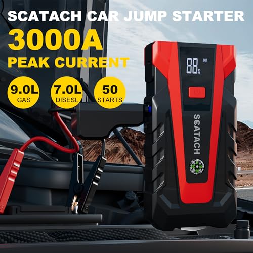 Scatach 3000A red battery pack