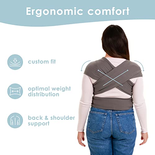 Sleepy Wrap showing hip healthy M-shape position