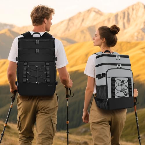 Top compartment of MIYCOO picnic backpack