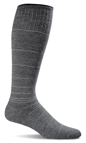 Sockwell Men's Circulator compression sock in charcoal
