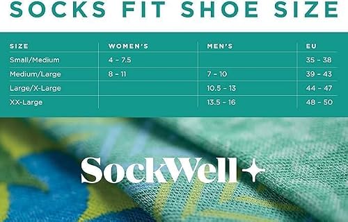 Close up of Sockwell charcoal compression sock fabric texture