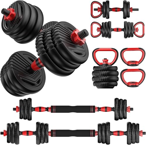 UNNMIIY AD55LBS dumbbell set full package