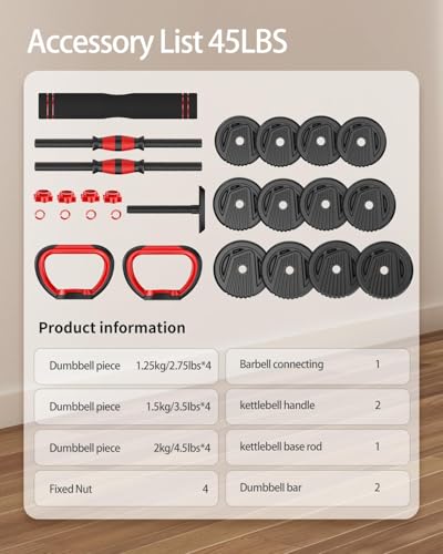 Compact storage footprint of the set