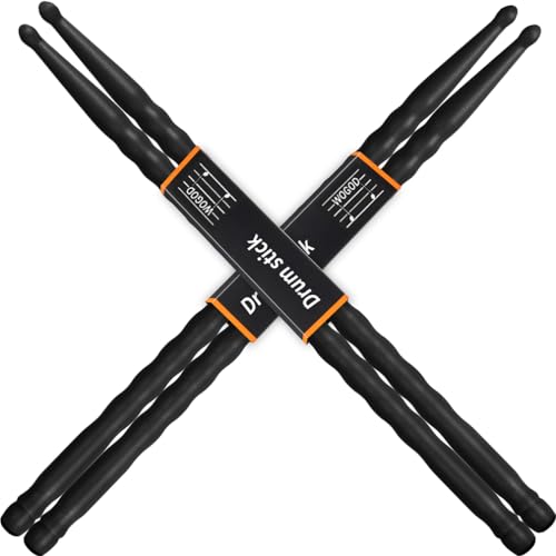 WOGOD 5A black nylon drumsticks