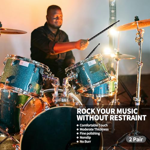 Professional drumming performance