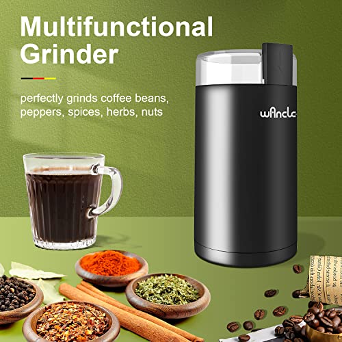 Transparent lid on Wancle coffee mill