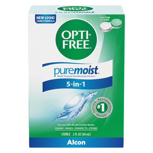 Opti-Free Puremoist bottle in a lifestyle setting