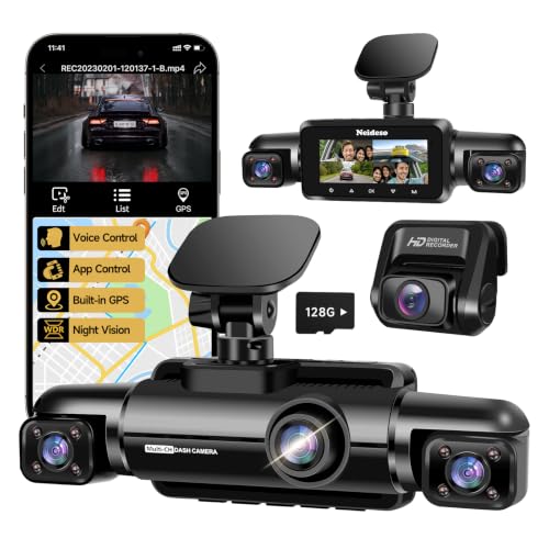 Neideso N300 dash cam front view