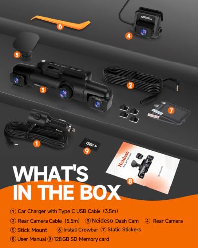 Neideso N300 box and included accessories