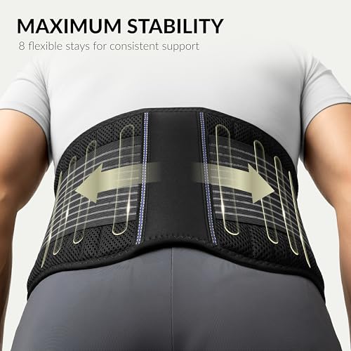 BraceUP back support dual strap adjustment