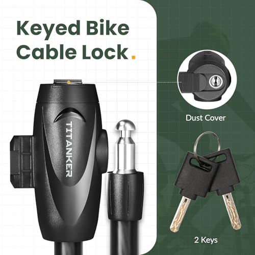 Detail of Titanker lock cable thickness