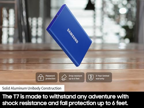 Samsung T7 Portable SSD for 4K video recording