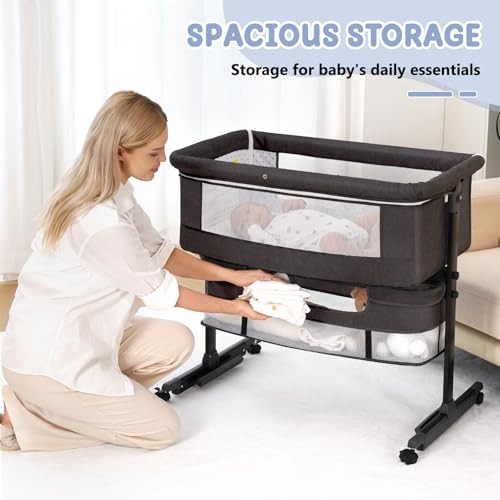Semphis C968 bassinet with adjustable height settings