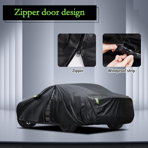 Close up of Migaven car cover material