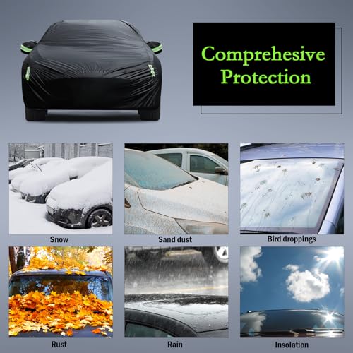 Migaven car cover windproof buckle straps