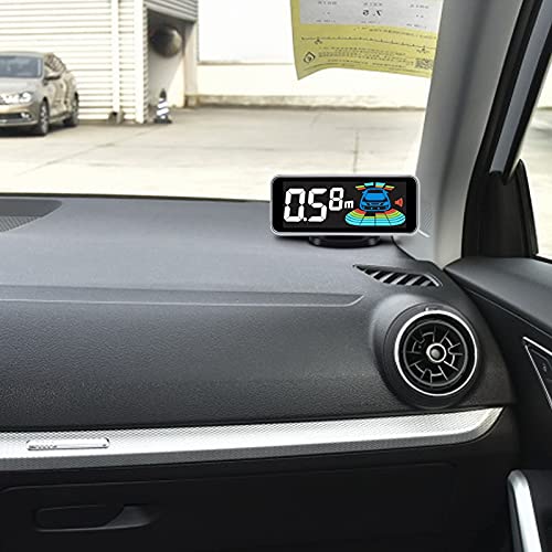 Black ultrasonic parking sensors