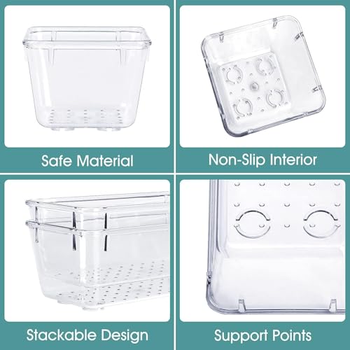 Close up of non-slip base on WOWBOX bin