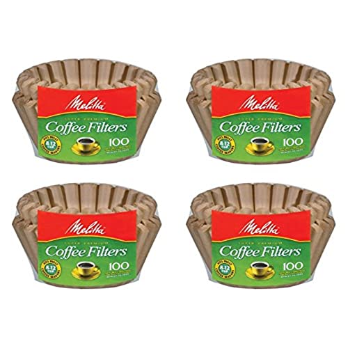 Melitta 8-12 Cup Basket Filter Paper 400 Count box