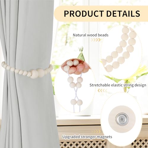 KLOGTSIND Magnetic Curtain Tiebacks styling methods