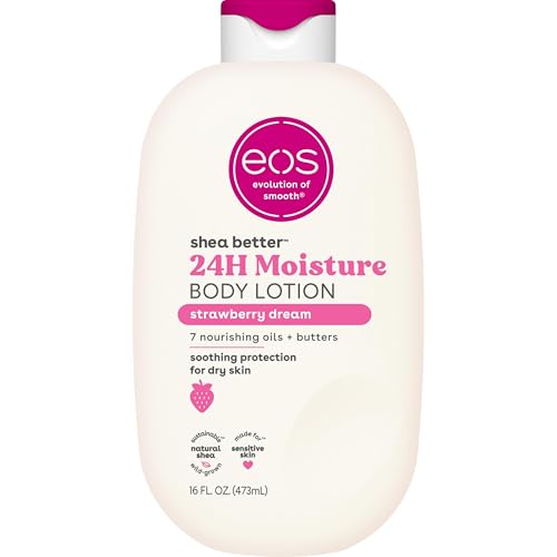 eos Shea Better Body Lotion Strawberry Dream bottle
