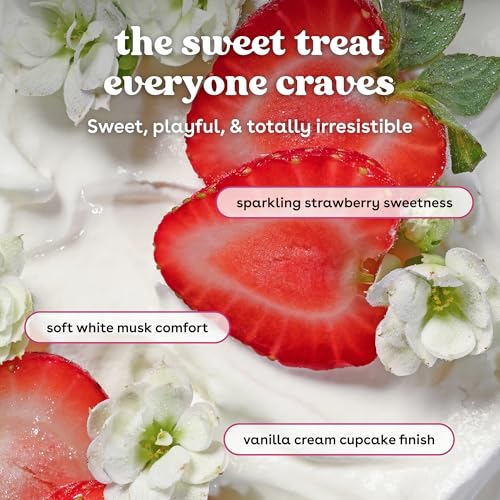 Back label with ingredients for eos body lotion