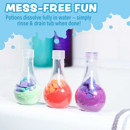 Instructional view of Tub Works bath science toy